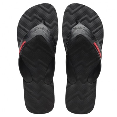HAVAIANAS TRACK WAVES BLACK